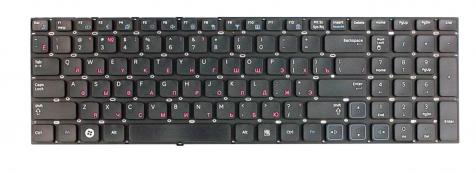 Клавиатура для ноутбука Samsung (RC710, RC711) Black, (No Frame) RU - фото 2
