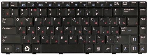 Клавиатура для ноутбука Samsung (R513, R515, R518, R520, R522) Black, RU - фото 6