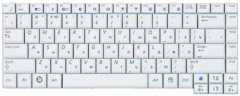 Клавиатура для ноутбука Samsung (Q310, Q308) White RU - фото 6