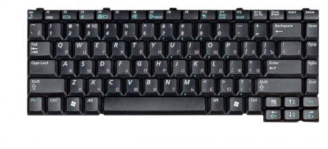 Клавиатура для ноутбука Samsung (V20, V25, V30) Black, RU - фото 2