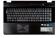 Клавиатура для ноутбука Samsung (RC720) Black, с топ панелью (Black), RU