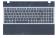 Клавиатура для ноутбука Samsung (300V5A) Black, (Black TopCase), (Grey Frame), RU - фото 2, миниатюра