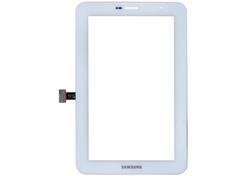 Купить Тачскрин (Сенсорное стекло) для планшета Samsung Galaxy Tab 2 7&quot; P3100 белый с отверстием под динамик