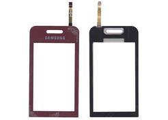 Купить Тачскрин (Сенсорное стекло) для смартфона Samsung Star GT-S5230 красный